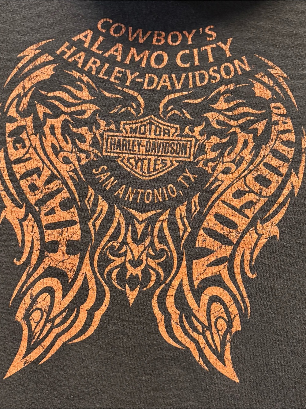 Harley-Davidson Women’s Black Full Zip Hoodie XXL Alamo City San Antonio TX - Picture 8 of 9